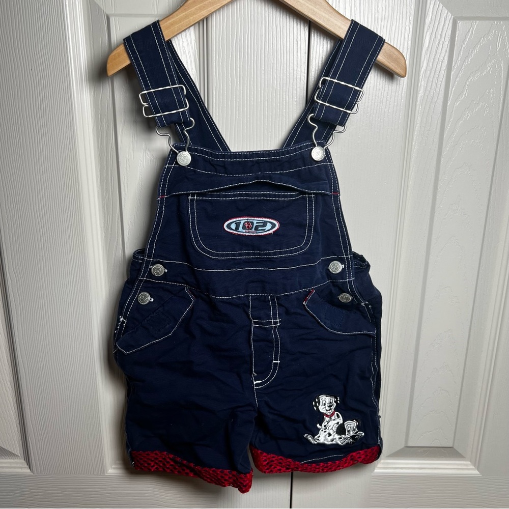 Vintage 102 Dalmatians kids overalls